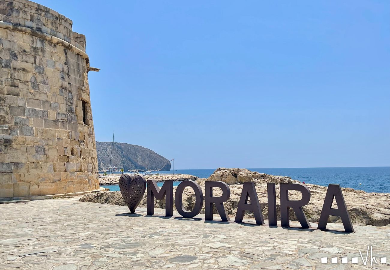 Villa à Moraira - Villa RODRIGANDA à Moraira – 3 chambres, piscine privée, à 700 m de la plage El Portet, climatisation et wifi