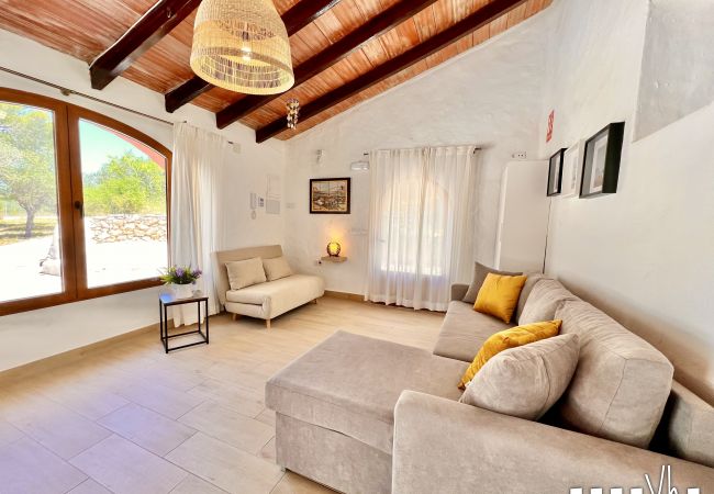 Gîte Rural à Benissa - MATIMI - Maison rurale confortable avec vue sur la mer et les montagnes