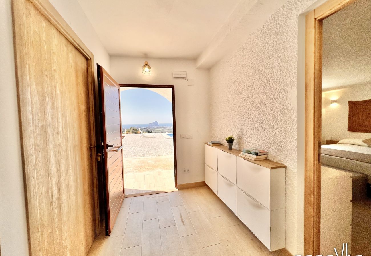 Gîte Rural à Benissa - MATIMI - Maison rurale confortable avec vue sur la mer et les montagnes