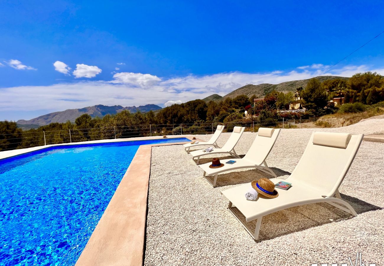 Gîte Rural à Benissa - MATIMI - Maison rurale confortable avec vue sur la mer et les montagnes