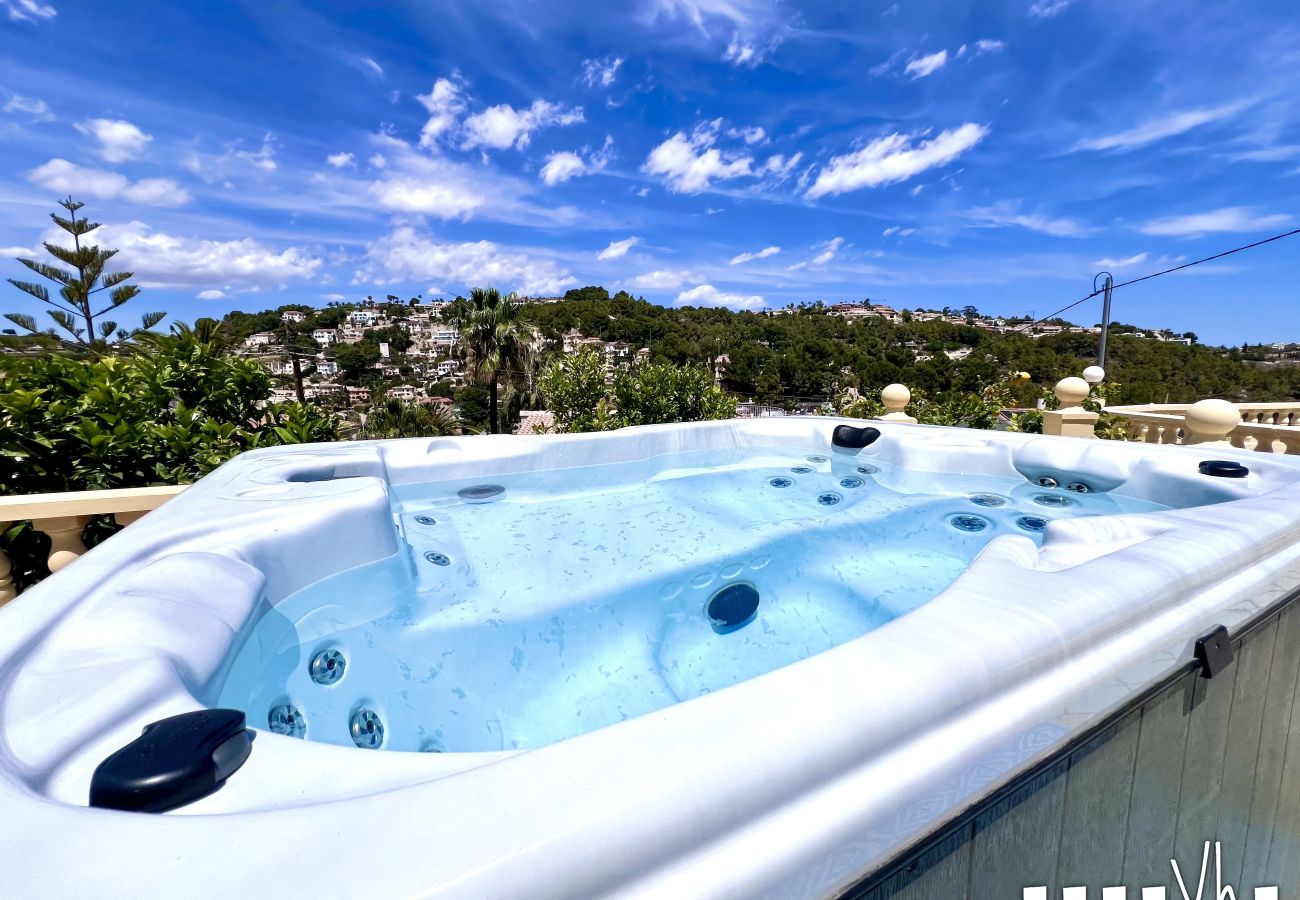 Villa à Benissa - LA JOYA - Villa confortable pour 6 personnes avec vue et piscine privée 