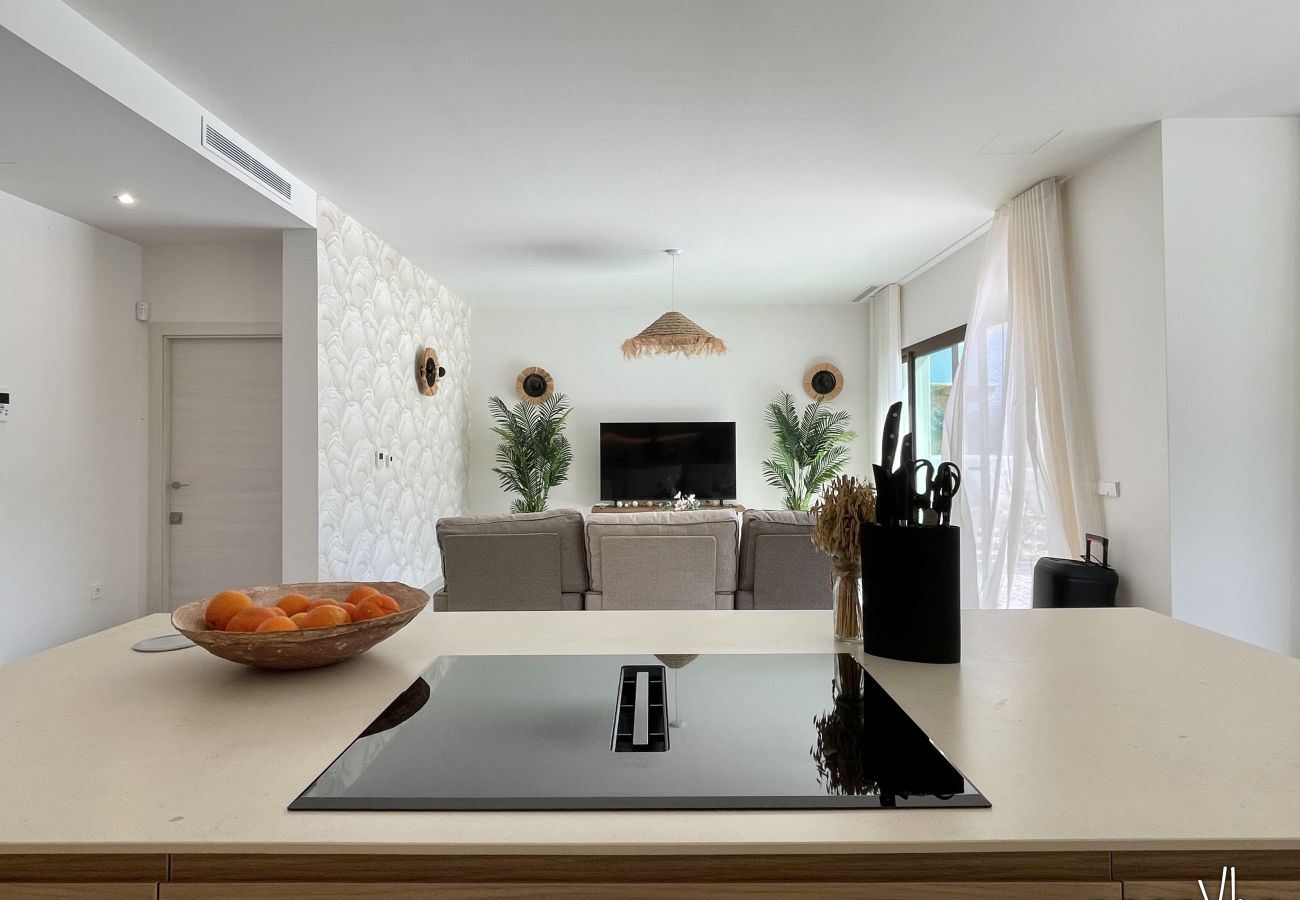 Villa à Pedreguer - Villa moderne pour 6 personnes avec piscine privée et vue sur la montagne - LA OKSANA