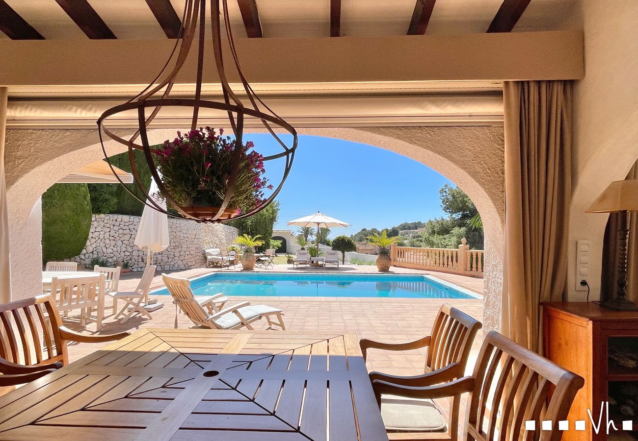 Villa à Benissa - Villa à Benissa avec piscine privée pour 8 personnes | location vacances Costa Blanca - ALELUYA