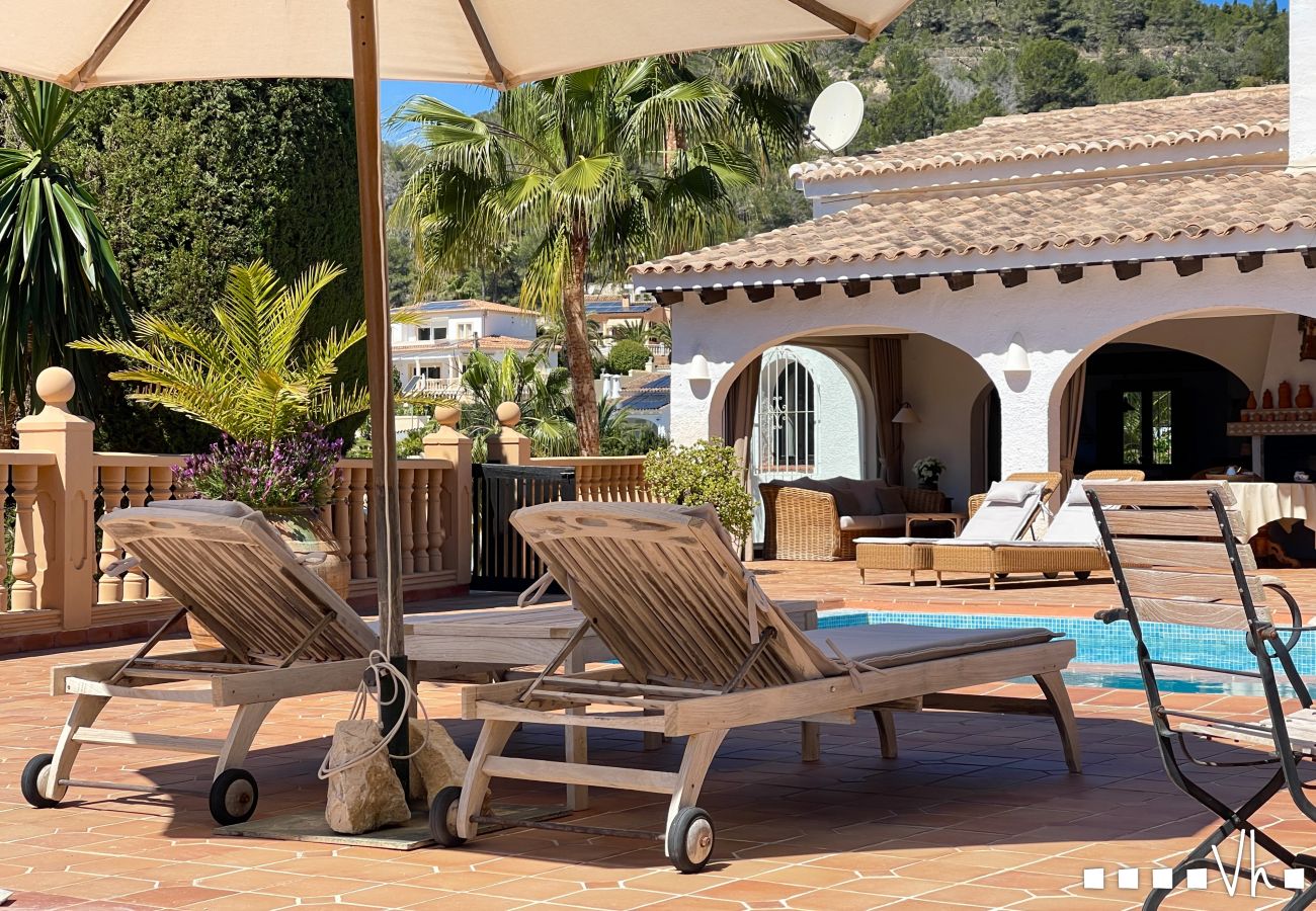 Villa à Benissa - Villa à Benissa avec piscine privée pour 8 personnes | location vacances Costa Blanca - ALELUYA