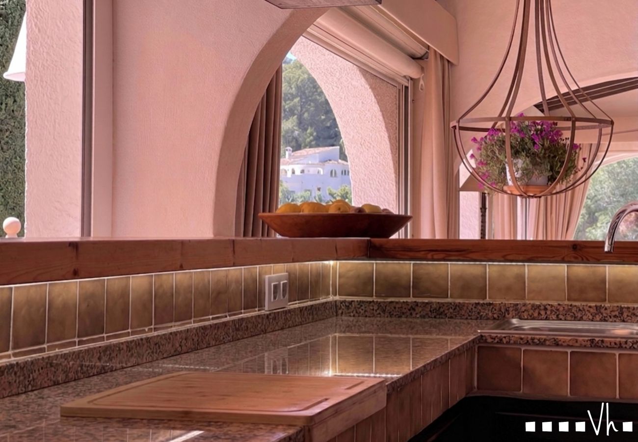 Villa à Benissa - Villa à Benissa avec piscine privée pour 8 personnes | location vacances Costa Blanca - ALELUYA