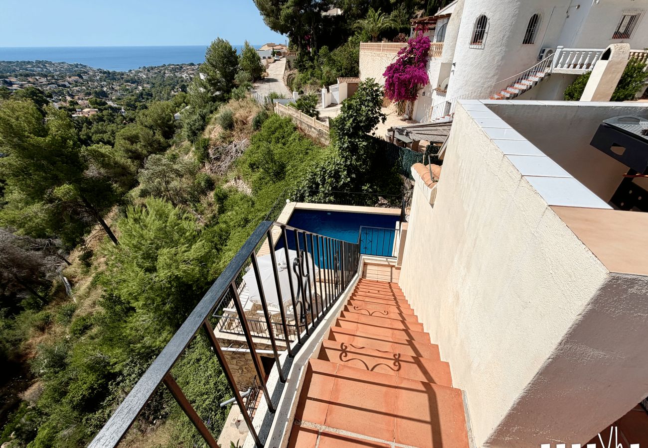 Villa à Benissa - Villa à Benissa pour 6 personnes avec climatisation et piscine privée – CASA MAGDALENA