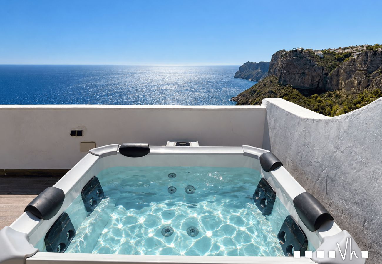 Appartement à Benitachell - OASIS - Appartement avec jacuzzi privé et vue sur la mer à Benitachell