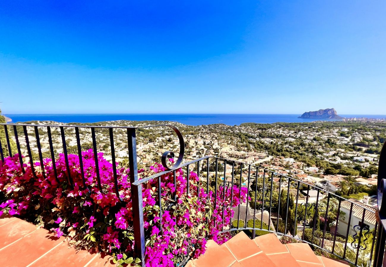 Villa in Benissa - AGUILA - Villa met prachtig zeezicht in Benissa, Costa Blanca, Spanje