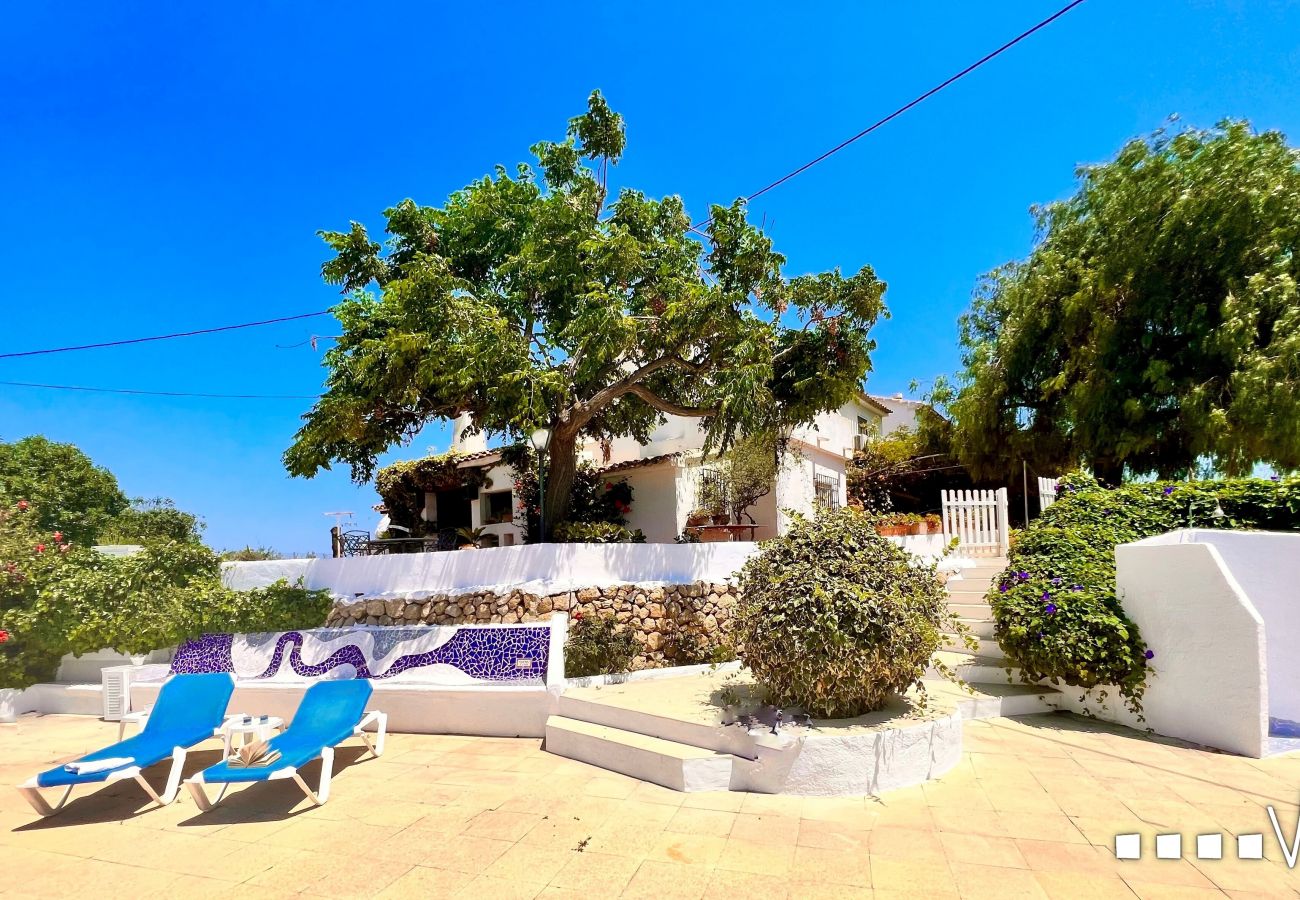 Villa in Benissa - CASA MAMET - Beautiful villa with capacity for 10 people with private pool and sea views in Benissa. 