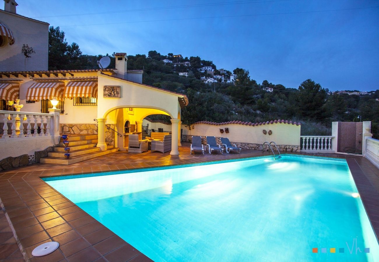 Villa in Benissa - GRALLA - Cozy villa on the  Benissa coast voor 5 personen