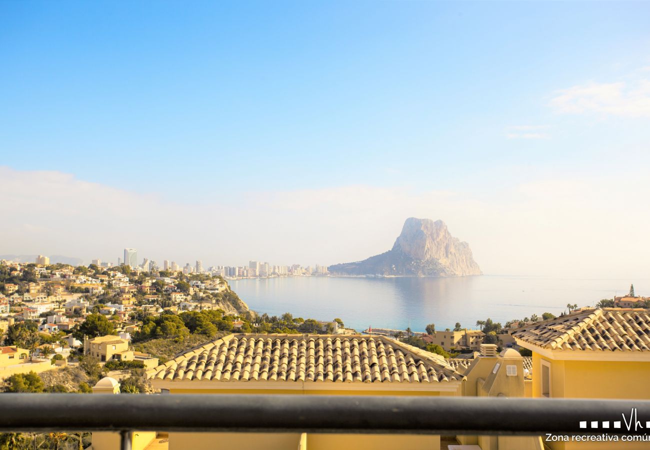 Herenhuis in Calpe - MARYVILLA – Semi-detached property in urbanization Montesol, Calpe, with sea views. 