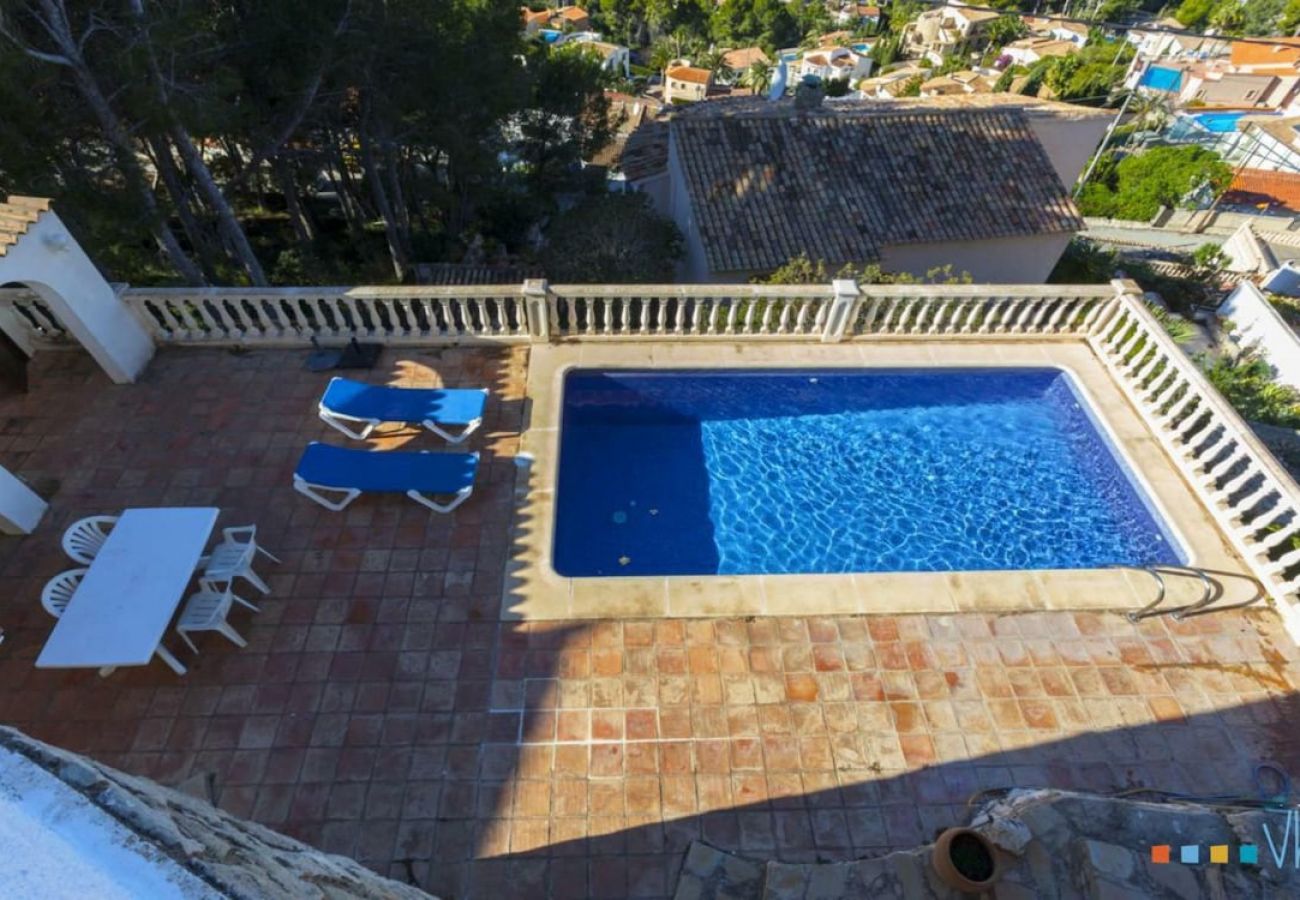 Villa in Benissa - RULLE - Villa for 6 people with spectacular sea views 