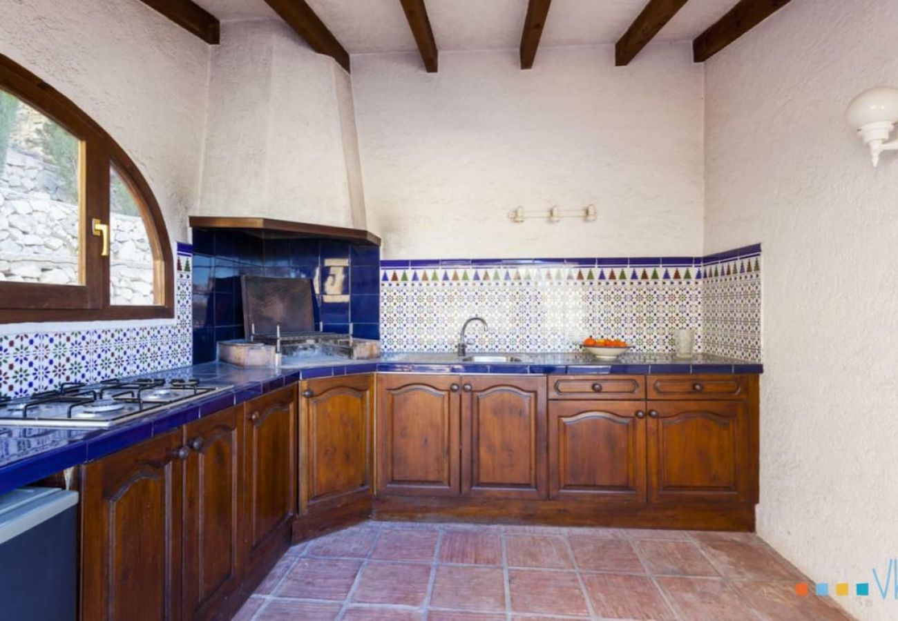 Villa in Benissa - RULLE - Villa for 6 people with spectacular sea views 