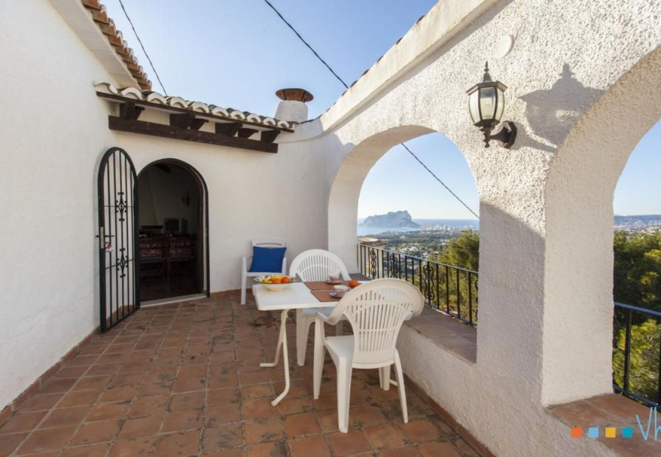 Villa in Benissa - RULLE - Villa for 6 people with spectacular sea views 