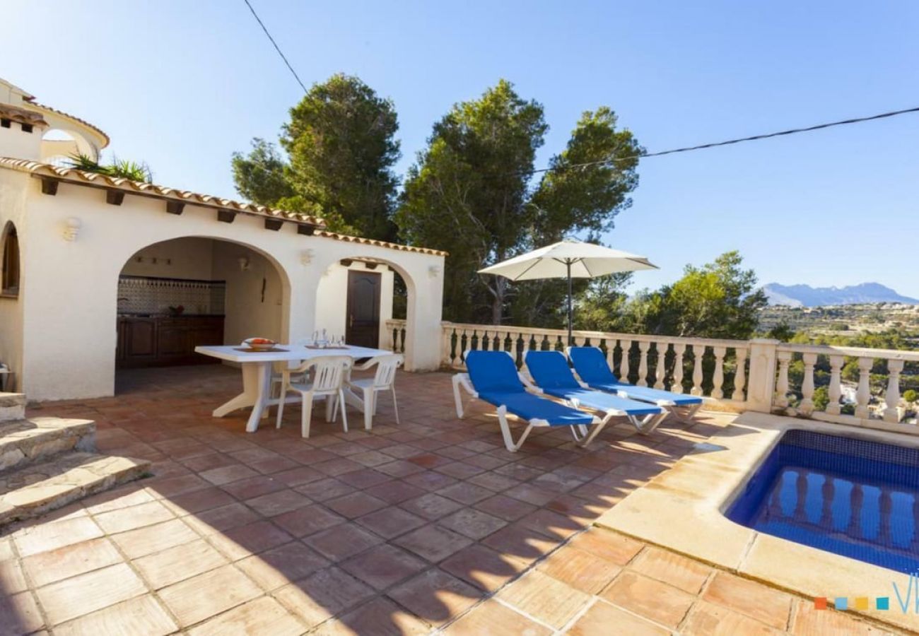 Villa in Benissa - RULLE - Villa for 6 people with spectacular sea views 