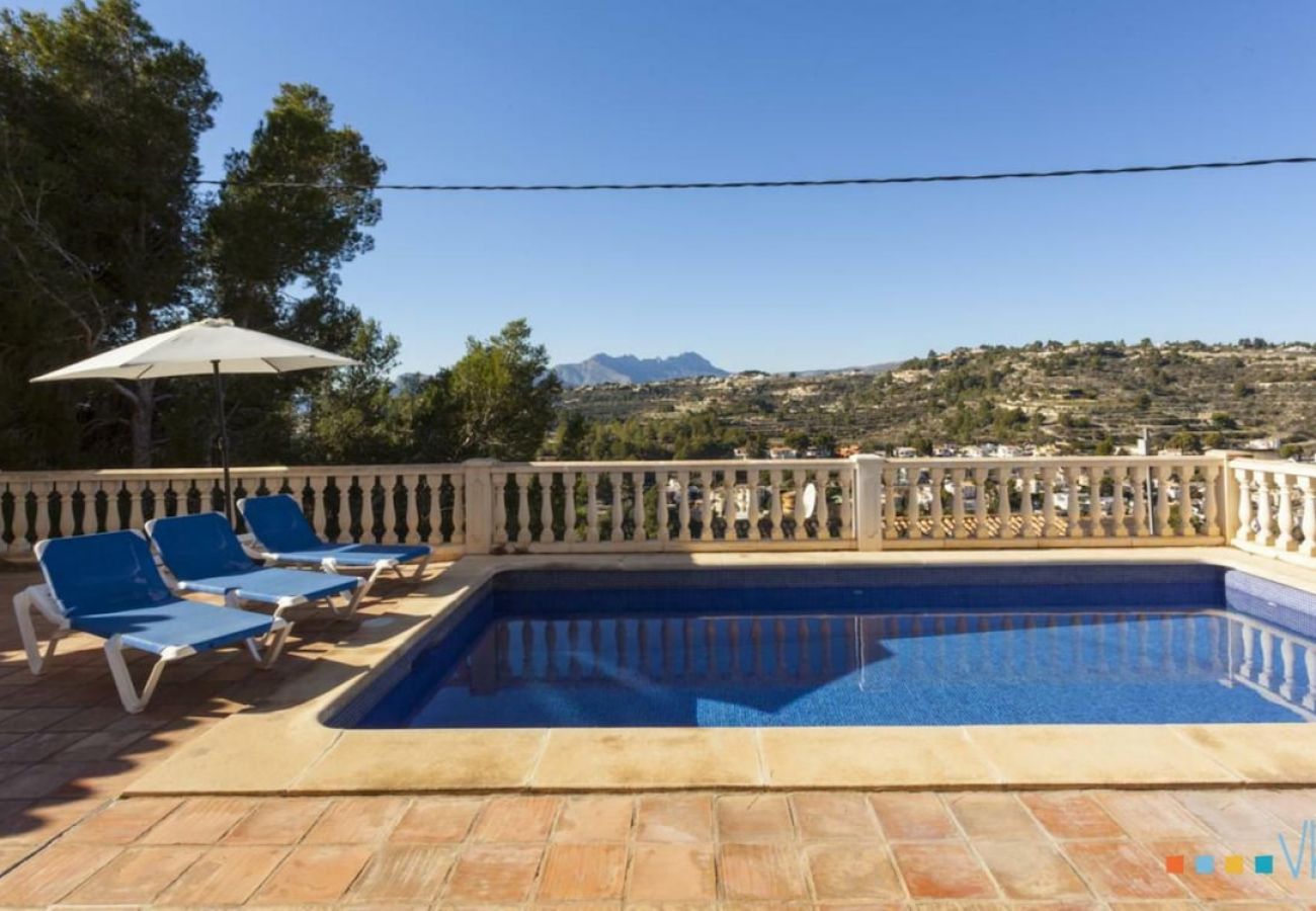 Villa in Benissa - RULLE - Villa for 6 people with spectacular sea views 