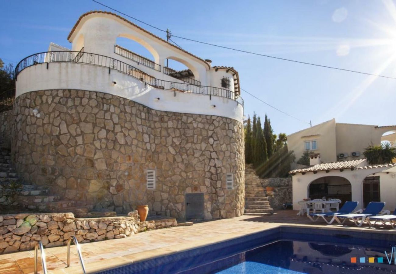 Villa in Benissa - RULLE - Villa for 6 people with spectacular sea views 