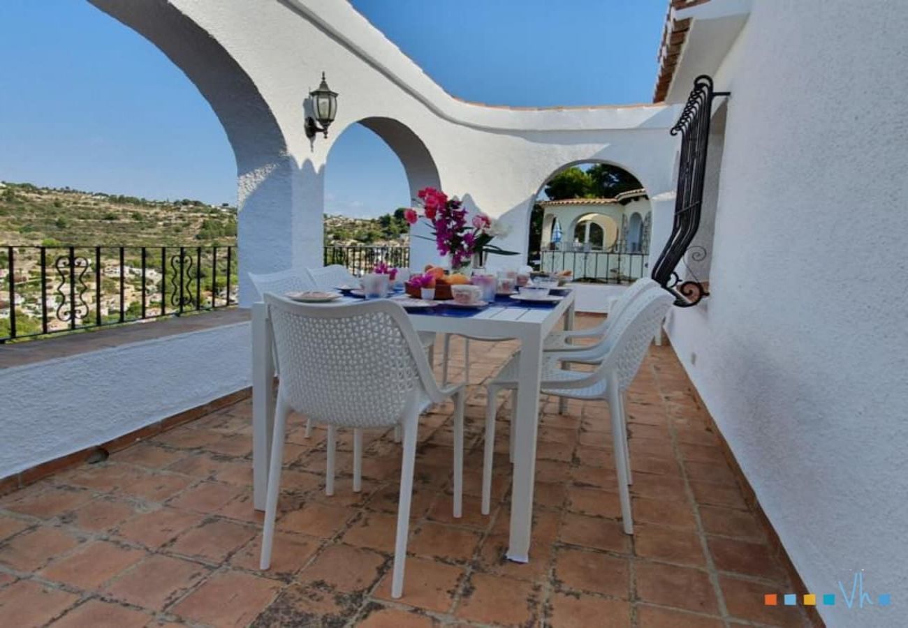 Villa in Benissa - RULLE - Villa for 6 people with spectacular sea views 