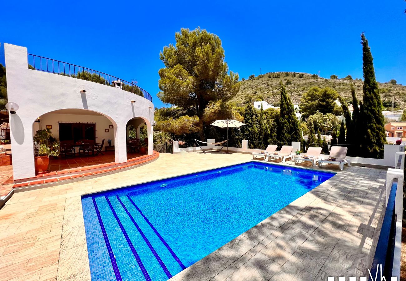 Villa in Moraira - CARMEN - Rustieke villa met privé zwembad 800 m van het strand El Portet Moraira 