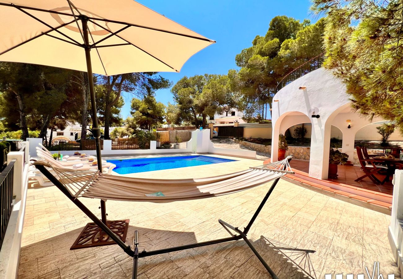 Villa in Moraira - CARMEN - Rustieke villa met privé zwembad 800 m van het strand El Portet Moraira 