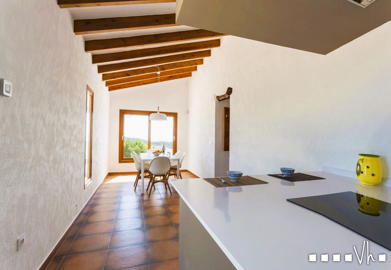 Villa in Benissa - OSALVA - Peaceful vacation villa with private pool, sea and mountain views 