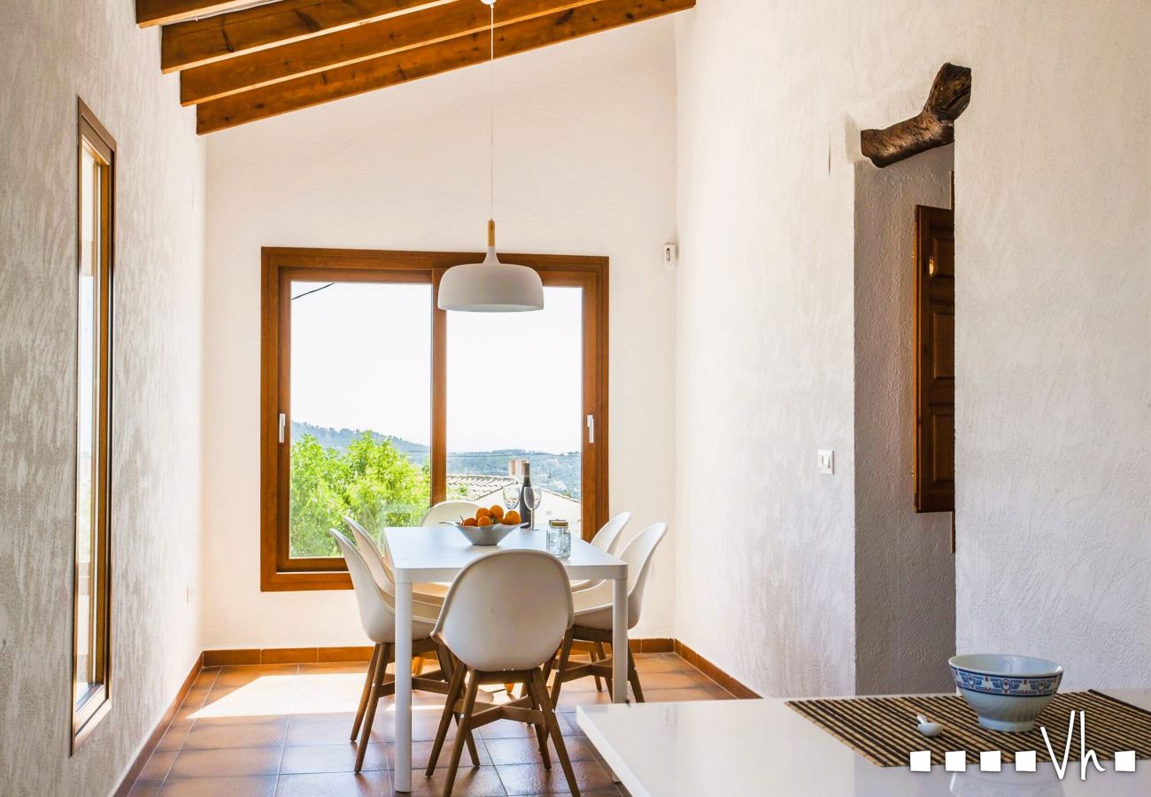 Villa in Benissa - OSALVA - Peaceful vacation villa with private pool, sea and mountain views 