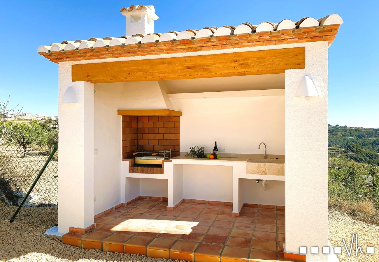 Villa in Benissa - OSALVA - Peaceful vacation villa with private pool, sea and mountain views 