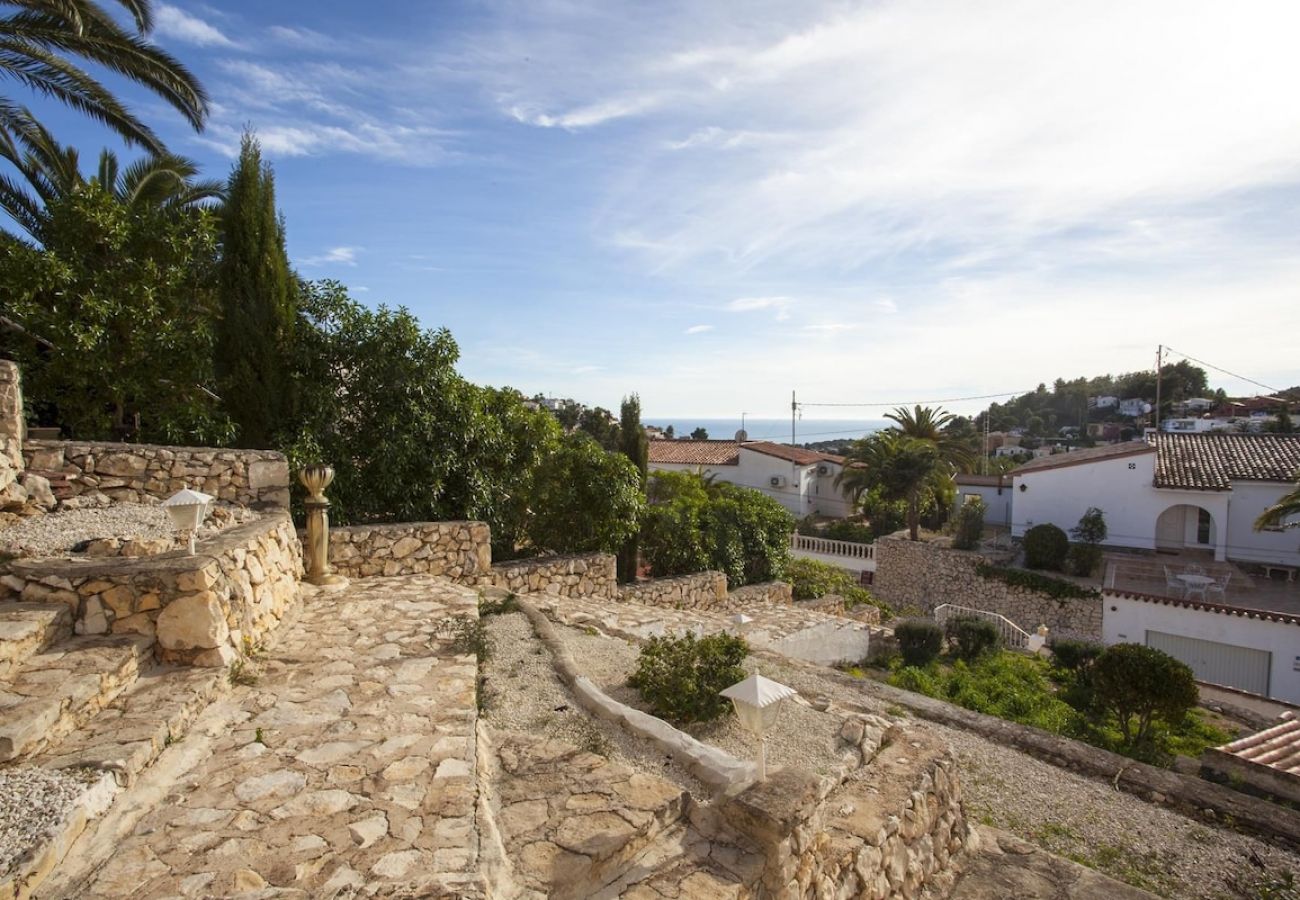 Villa in Benissa - SERENDIPIA - - Your dream holidays in a villa with views to the sea on the coast of Benissa 