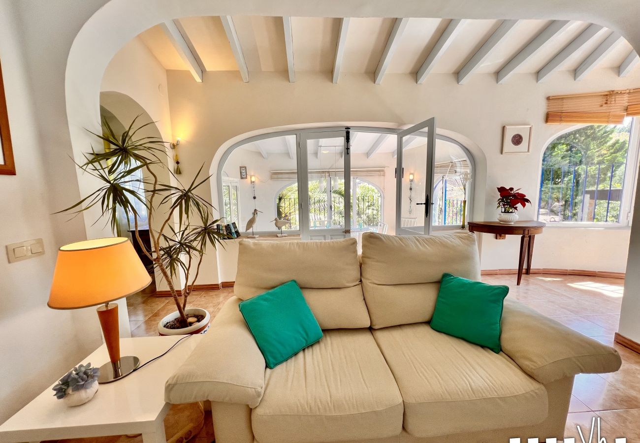 Villa in Moraira - SABATERA - Villa met privé zwembad voor 8 personen in Moraira 