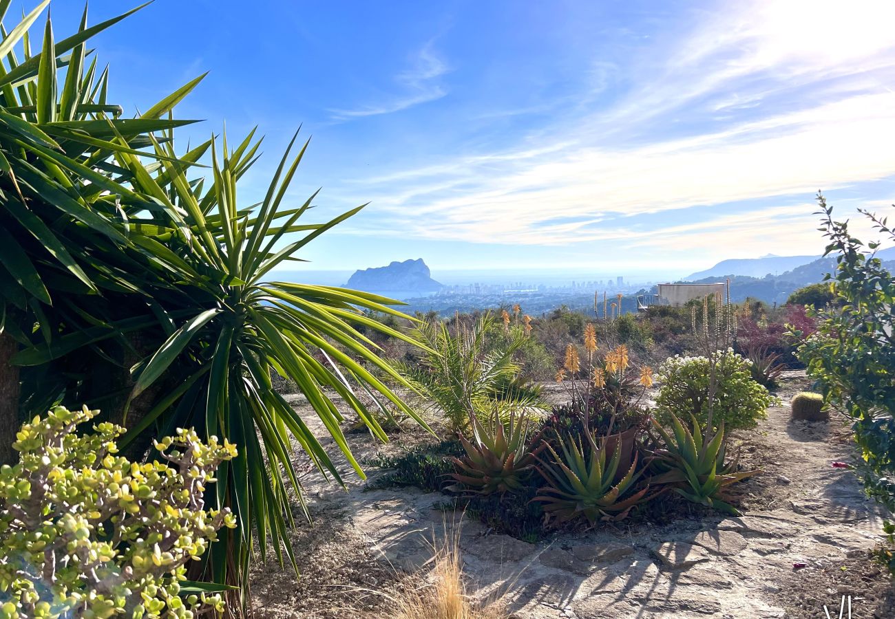 Villa in Moraira - TRES PALMERAS -Rustic villa with fantastic sea views 