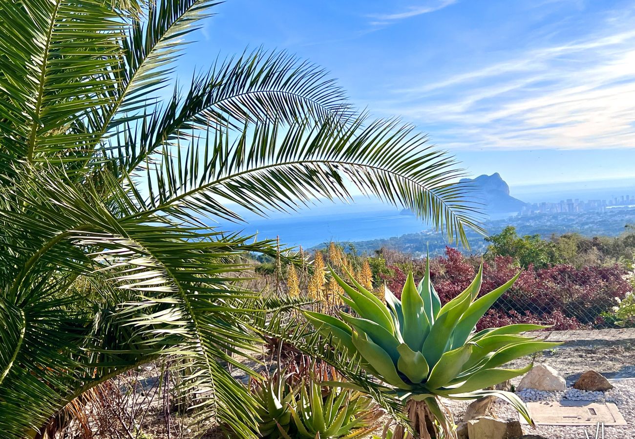 Villa in Moraira - TRES PALMERAS -Rustic villa with fantastic sea views 