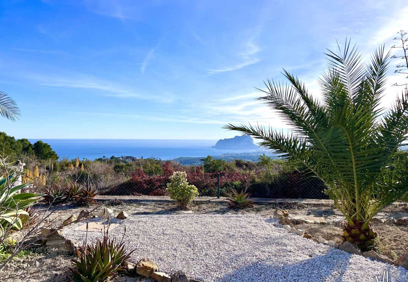 Villa in Moraira - TRES PALMERAS -Rustic villa with fantastic sea views 