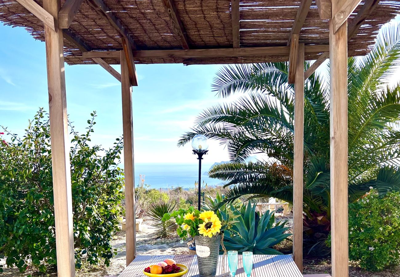 Villa in Moraira - TRES PALMERAS -Rustic villa with fantastic sea views 