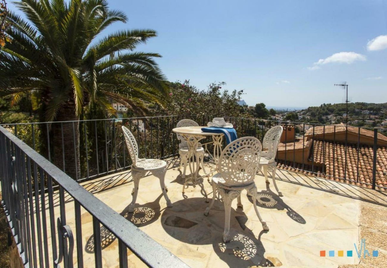 Appartement in Benissa - NADINE - Rental for 2 people with wonderful seaviews 