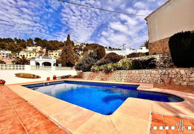 Villa in Benissa - CABANILLAS -Villa te huur in Benissa costa, met privé zwembad