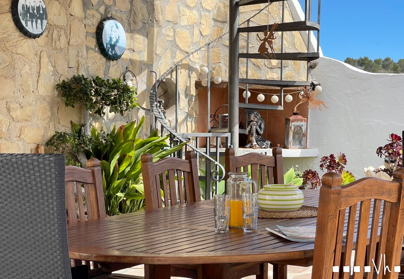 Villa in Benissa - CASA MORA- Charmante rustieke villa met privé zwembad
