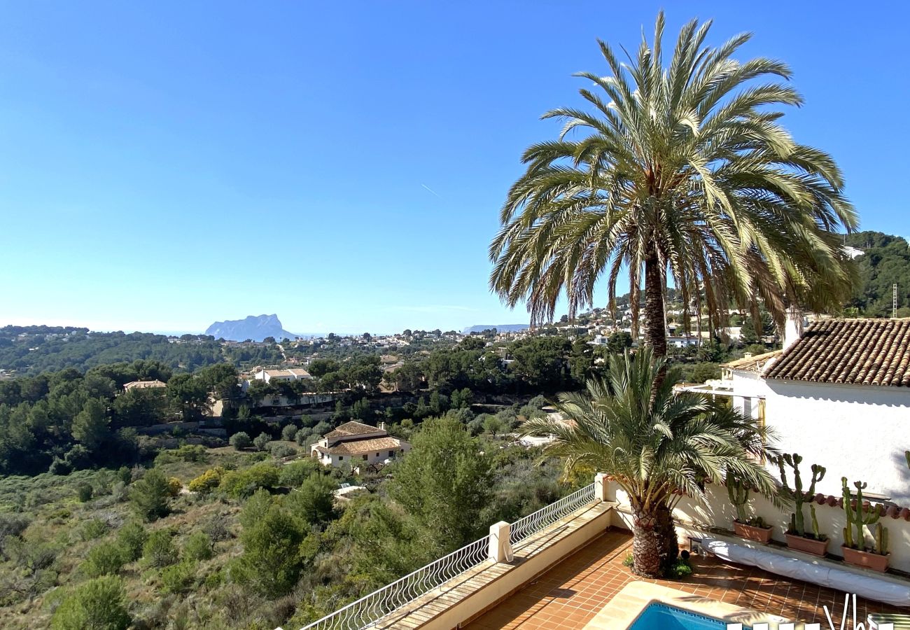 Villa in Moraira - BELLAMAR- Villa with marvellous sea views in Moraira