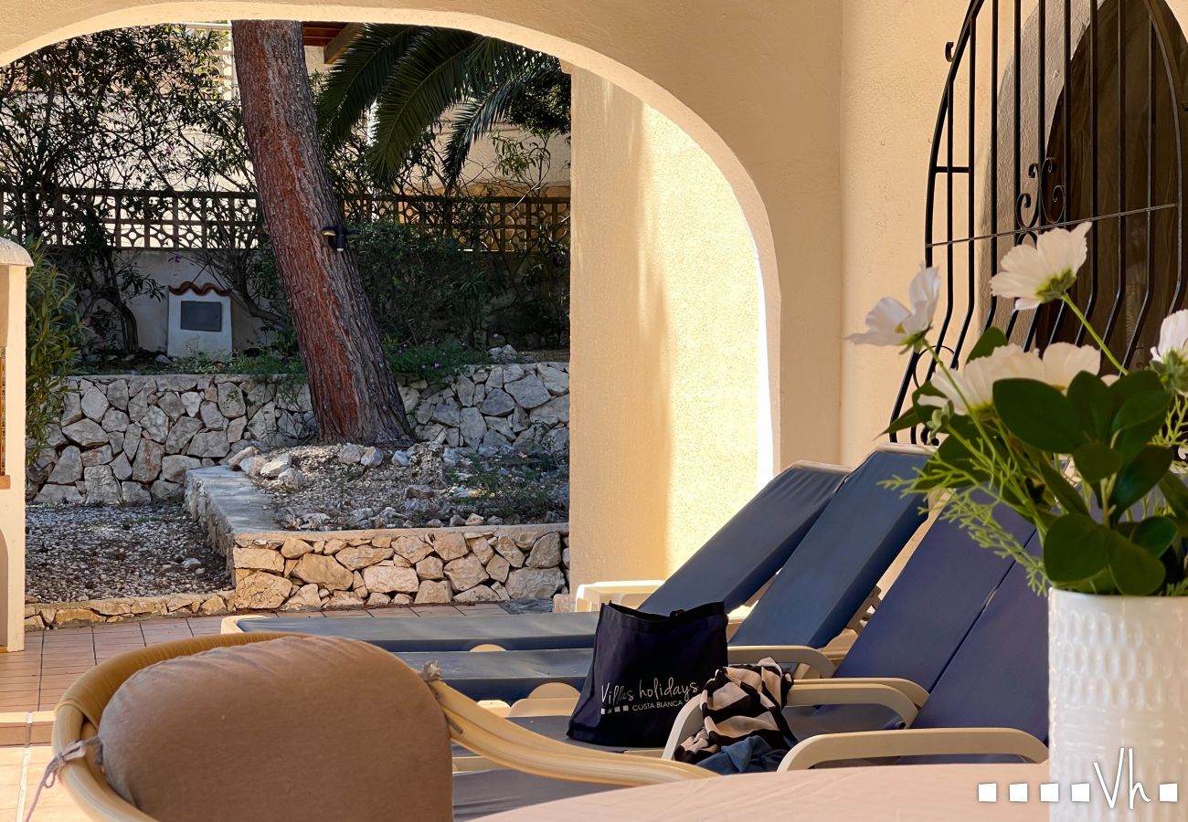 Villa in Moraira - Villa RODRIGANDA in Moraira – 3 slaapkamers, privézwembad, op 700 m van het strand El Portet, airconditioning en wifi