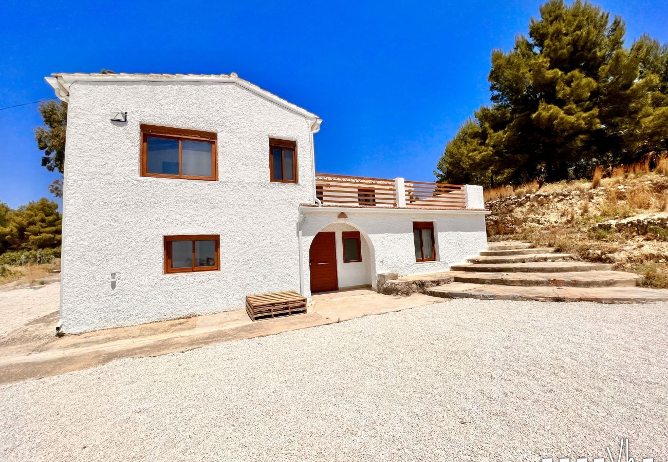 Cottage in Benissa - MATIMI - Gezellig landelijk huis met uitzicht op zee en de bergen