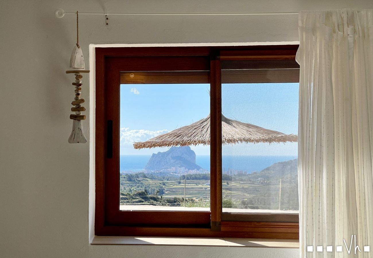 Cottage in Benissa - Villa MATIMI in Benissa – Landhuis met zwembad, terras met uitzicht, oplader voor elektrische auto's en rustige omgeving
