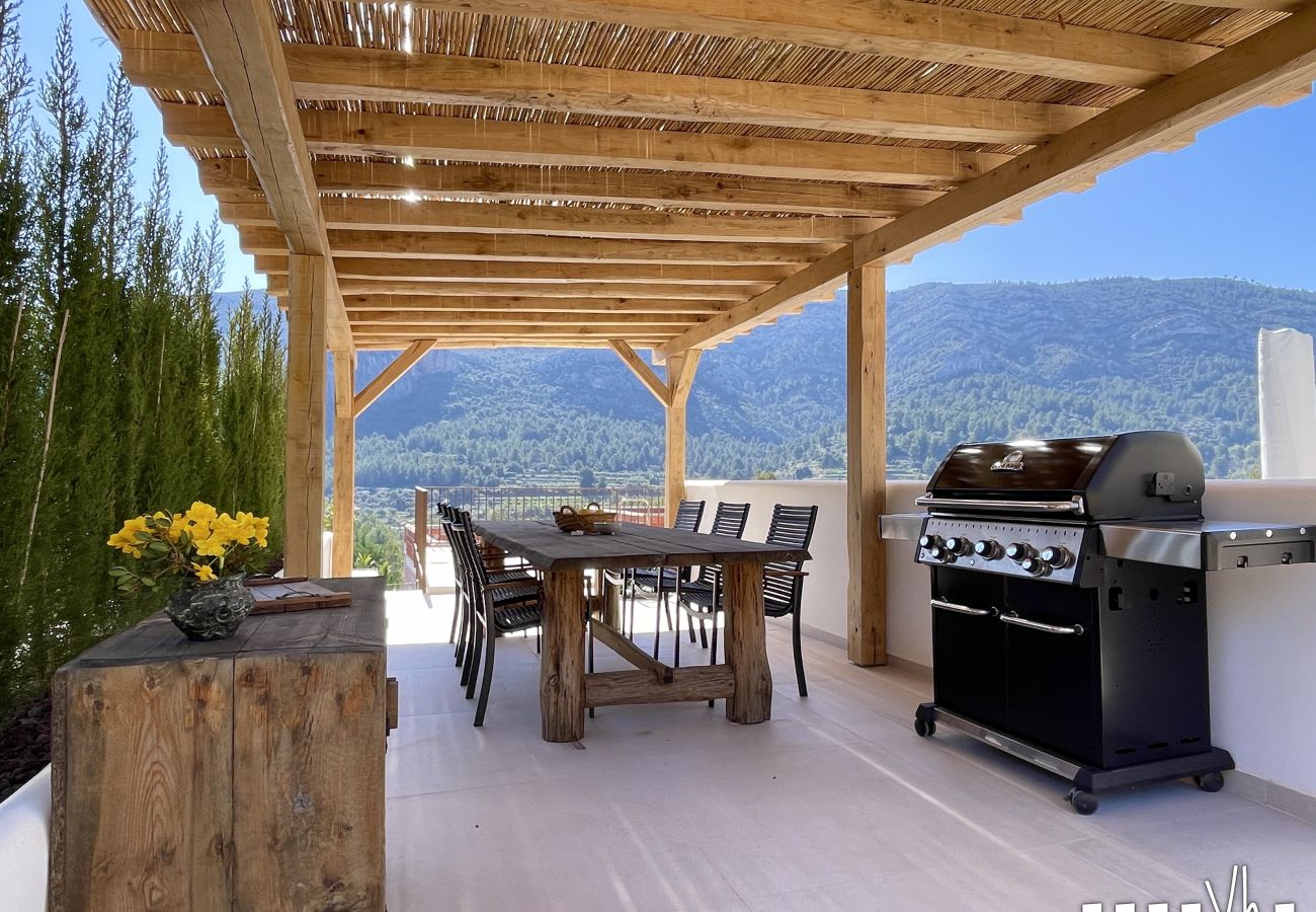 Villa in Pedreguer - Moderne villa voor 6 personen met privézwembad en uitzicht op de bergen  - LA OKSANA