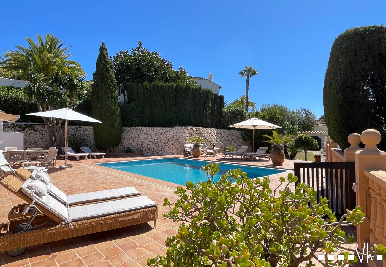 Villa in Benissa - Villa in Benissa met privézwembad voor 8 personen | vakantiewoning Costa Blanca - ALELUYA