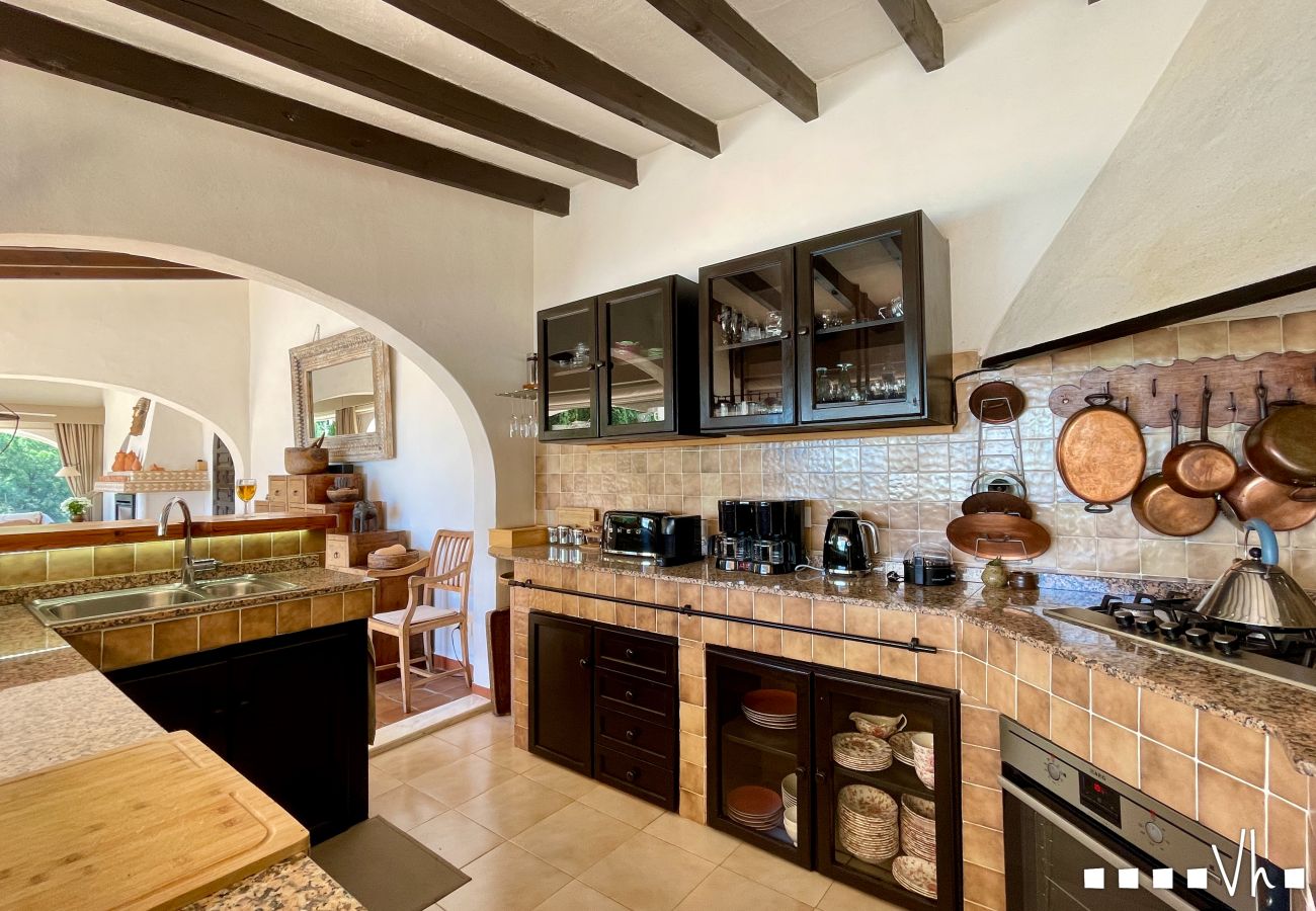 Villa in Benissa - Villa in Benissa met privézwembad voor 8 personen | vakantiewoning Costa Blanca - ALELUYA