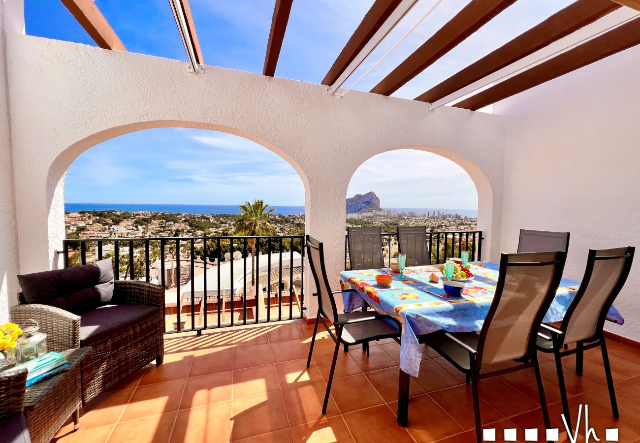 Бунгало на Кальпе / Calpe - MALVARROSA - Espectacular bungalow con vistas a Calpe